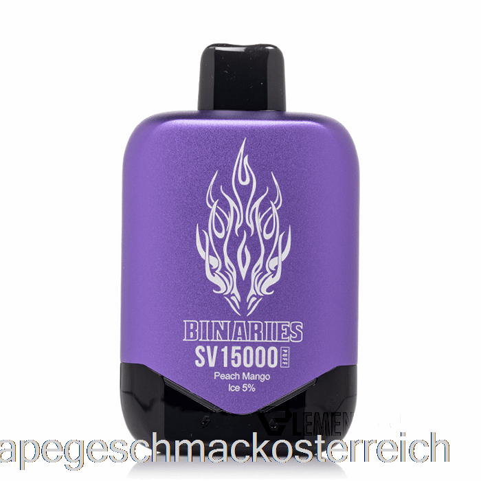 Horizon Binaries SV15000 Einweg-Peach-Mango-Eis-Vape-Geschmack